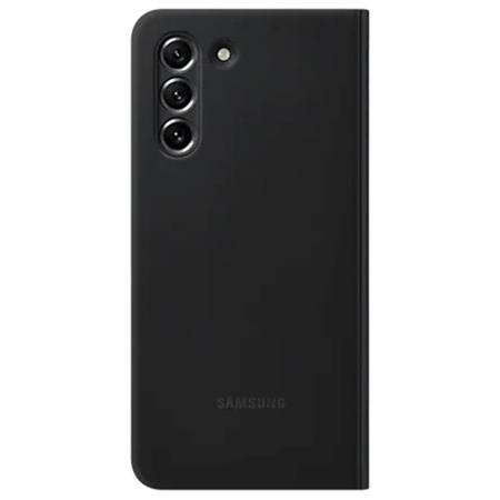 Funda Samsung Smart Clear View Cover Dark Gray S21 FE